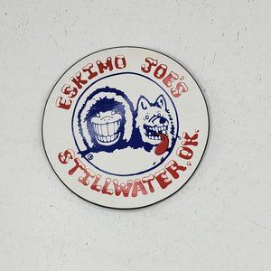 Eskimo Joes Stillwater Oklahoma Magnet Kitchen Fridge Vintage
